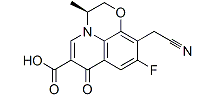 (S)-10-Cyanomethyl-9-Fluoro-3-Methyl-7-Oxo-2,3-Dihydro-7H-Pyrido[1,2,3-de][1,4]benzoxazine-6-Carboxylic Acid(CAS:176760-98-8)