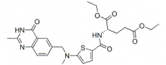 Diethyl N-[5-[N-[(3,4-Dihydro-2-Methyl-4-oxo-6-Quinazolinyl)methyl]-N-Methylamino]-2-thenoyl]-L-Glutamate(CAS:132463-02-6)