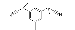 2,2-(5-Methyl-1,3-Phenylene)-Bis-(2-Methyl-Propionitrile)(CAS:120511-72-0)