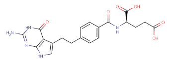 N-(4-[2-(2-Amino-4,7-Dihydro-4-oxo-1H-Pyrrolo)[2,3-d]pyrimidin-5-yl)-ethyl]benzoyl]-L-Gluamic Acid(CAS:137281-23-3)