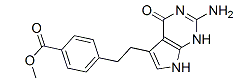 4-[2-(2-Amino-4,7-Dihydro-4-oxo-1H-Pyrrolo[2,3-d]pyrimidin-5-yl)ethyl]Benzoic Acid Methyl Ester(CAS:155405-80-4)
