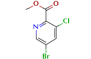 Methyl 5-Bromo-3-Chloropicolinate(CAS:1214336-41-0)