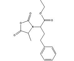 (S)-Ethyl 2-((S)-4-Methyl-2,5-Dioxooxazolidin-3-yl)-4-Phenylbutanoate(CAS:84793-24-8)