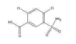 2,4-Dichloro-5-Sulfamoyl Benzoic Acid(CAS:2736-23-4)