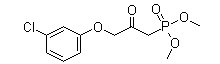 Dimethyl 3-(3-Chlorophenoxy)-2-Oxo-Propylphosphonate(CAS:40665-94-9)