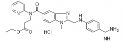 Ethyl 3-(2-(((4-Carbamimidoylphenyl)amino)Methyl)-1-Methyl-N-(Pyridin-2-yl)-1H-Benzo[d]imidazole-5-carboxamido)propanoate Hydrochloride(CAS:211914-50-0)