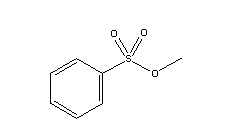 Methyl Benzenesulfonate(CAS:80-18-2)