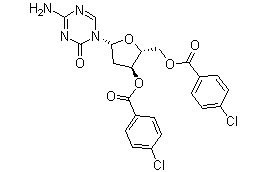 3',5'-Bis-O-(4-Chlorobenzoyl)-2-Deoxy-5-Azacytosine(CAS:1034301-08-0)