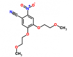 4-5-Bis(2-Methoxyethoxy)-2-Nitrobenzonitrile(CAS:236750-65-5)