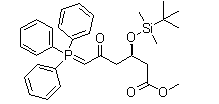 Methyl (3R)-3-(Tert-Butyldimethylsilyloxy)-5-oxo-6-Triphenylphosphoranylidenehexanoate(CAS:147118-35-2)