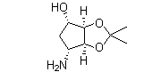 (3aR,4S,6R,6aS)-6-Aminotetrahydro-2,2-Dimethyl-4H-Cyclopenta-1,3-Dioxol-4-ol(CAS:155899-66-4)