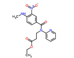 Ethyl 3-(4-(Ethylamino)-3-Nitro-N-(Pyridin-2-yl)Benzamido)Propanoate(CAS:429659-01-8)