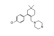 1-((2-(4-Chlorophenyl)-4,4-Dimethylcyclohex-1-enyl)Methyl)Piperazine(CAS:1228780-72-0)
