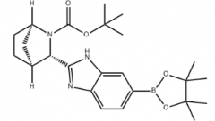 3-{6-[4-(4,4,5,5-Tetramethyl-[1,3,2]Dioxaborolan-2-yl)Phenyl]-1H-Benzoimidazol-2-yl}-2-aza-Bicyclo[2,2,1]Heptane-2-Carboxylic Acid Tert-Butyl Ester(CAS:1256387-87-7)