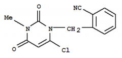 2-((6-Chloro-3-Methyl-2,4-Dioxo-3,4-Dihydropyrimidin-1(2H)-yl)Methyl)Benzonitrile(CAS:865758-96-9)