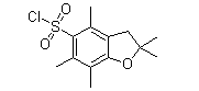 2,2,4,6,7-Pentamethyldihydrobenzofuran-5-Sulfonyl Chloride(CAS:154445-78-0)