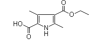 4-(Ethoxycarbonyl)-3,5-dimethyl-1H-Pyrrole-2-Carboxylic Acid(CAS:5442-91-1)