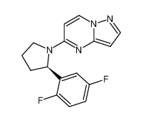 (R)-5-[2-(2,5-Difluorophenyl)pyrrolidin-1-yl]Pyrazolo[1,5-a]pyrimidine(CAS:1223404-89-4)