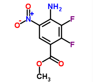 Methyl 4-Amino-2,3-Difluoro-5-Nitrobenzoate(CAS:284030-58-6)