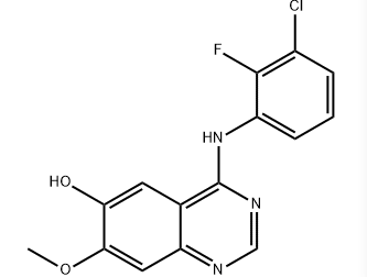 4-(3-Chloro-2-Fluoroanilino)-6-Hydroxy-7-Methoxyquinazoline(CAS:612501-52-7)