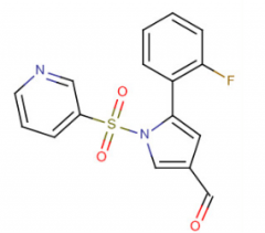 5-(2-Fluorophenyl)-1-[(Pyridin-3-yl)Sulfonyl]-1H-Pyrrole-3-Carboxaldehyde(CAS:881677-11-8)