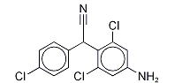2-(4-Amino-2,6-Dichlorophenyl)-2-(4-Chlorophenyl)Acetonitrile(CAS:132252-58-5)