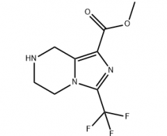 Methyl 3-Trifluoromethyl-5,6,7,8-Tetrahydro-Imidazo[1,5-a]Pyrazine-1-Carbxylate(CAS:1358715-37-3)