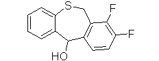 7,8-Difluoro-6,11-Dihydro-Dibenzo[b,e]thiepin-11-ol(CAS:1985607-83-7)