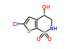 (S)-6-Chloro-4-Hydroxy-3,4-Dihydro-2H-Thieno[3,2-e][1,2]thiazine 1,1-Dioxide(CAS:160982-16-1)