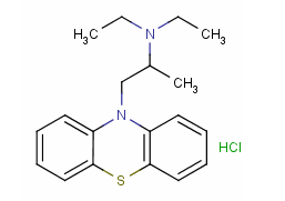 N-(2-Diethylaminopropyl)-Phenothiazine Hydrochloride(CAS:1094-08-2)