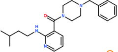 2-[(3-Methylbutyl)amino]-3-Pyridinyl][4-(Phenylmethyl)-1-Piperazinyl]Methanone(CAS:1270138-40-3)