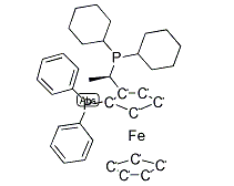 (R)-(-)-1-[(S)-2-(Diphenylphosphino)Ferrocenyl]Ethyldicyclohexylphosphine(CAS:155806-35-2)