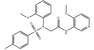 2-[(2-Methoxyphenyl)[(4-Methylphenyl)Sulfonyl]amino]-N-(4-Methoxy-3-Pyridinyl)Acetamide(CAS:1890208-58-8)