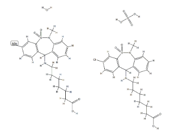 Tianeptine Semisulfate Monohydrate(CAS:1224690-84-9)