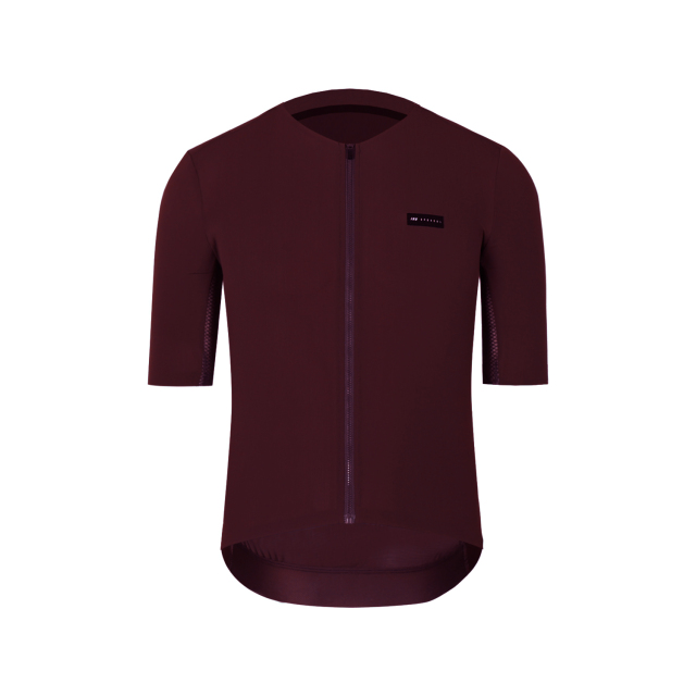 SPEXCEL PERFORMANCE Sun Protection UPF 50+ CYCLING JERSEY SHORT SLEEVE WINE RED