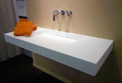 Newest White Corian  Marble Washbasin