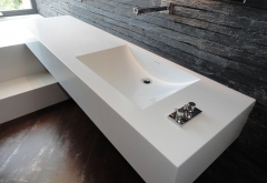 High Quality Luxury Vanity White Washing Apron Sink