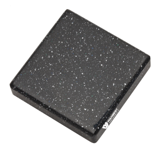 Black Crystal Solid Surface Color Option