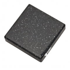 Black Crystal Solid Surface Color Option