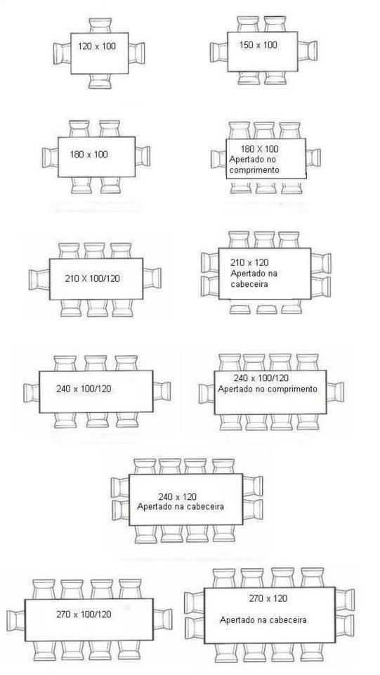 rectangular conference table size