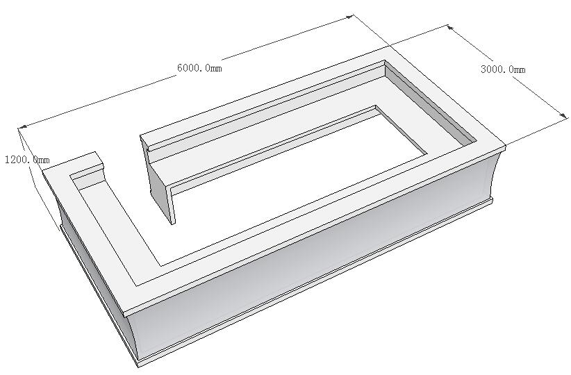 Large Bar Counter