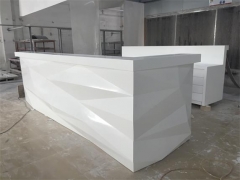 Modern New Popular Rhombus Bar Counter Stone Surface