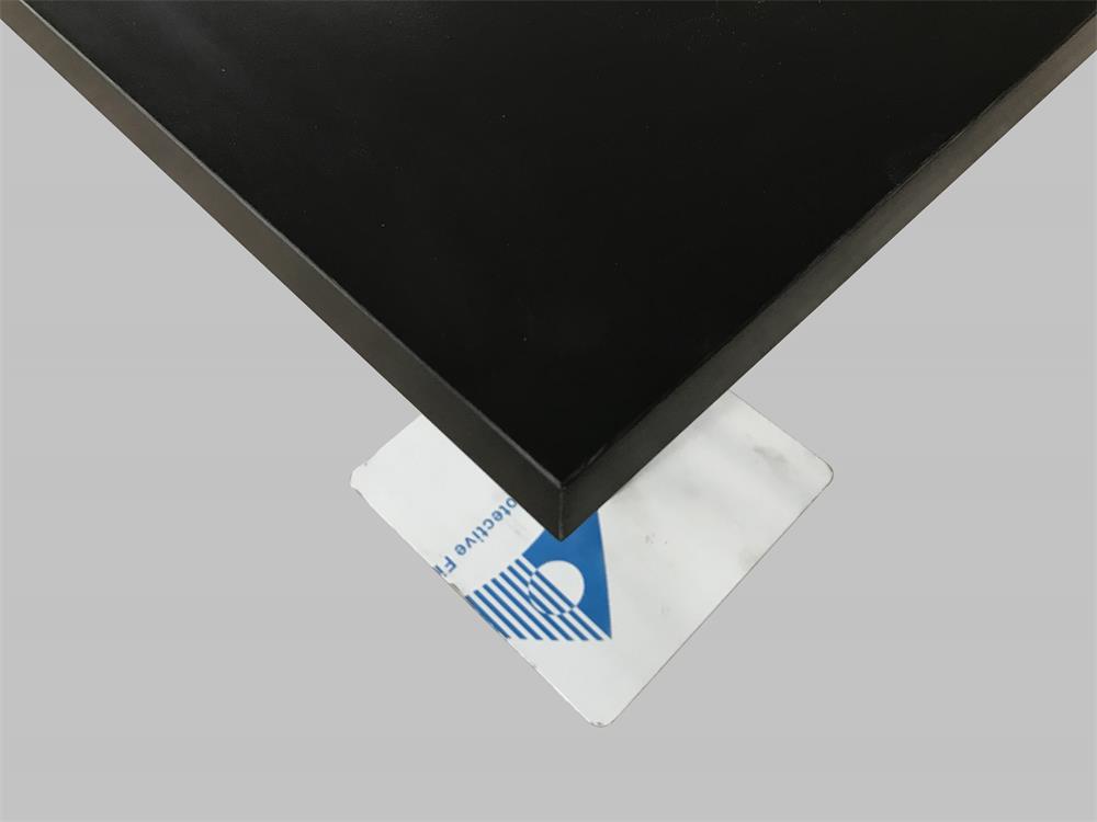 corian black 2 seater restaurant fried chicken dining table