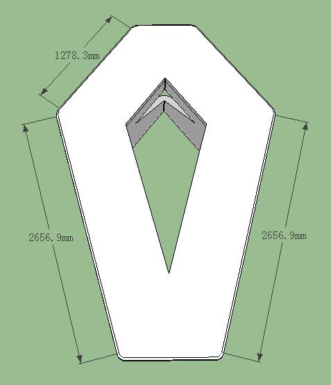 3D drawing conference table