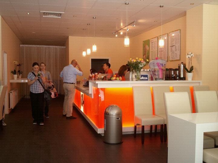 Orange led lighting bar counter for sale.