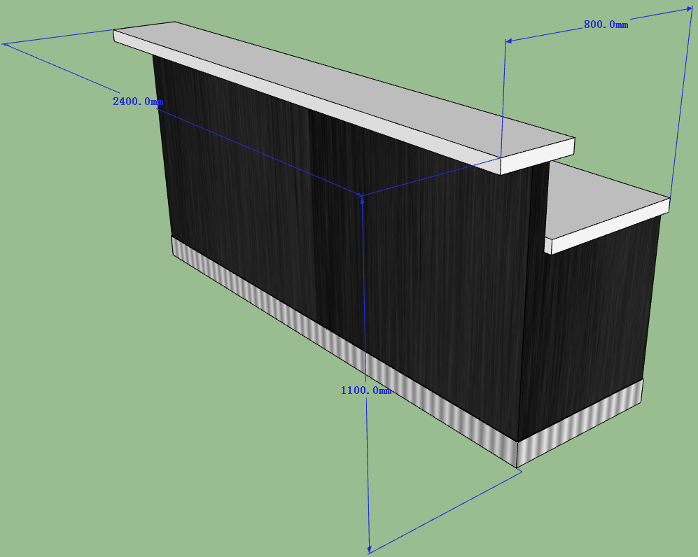 bar designs and dimensions