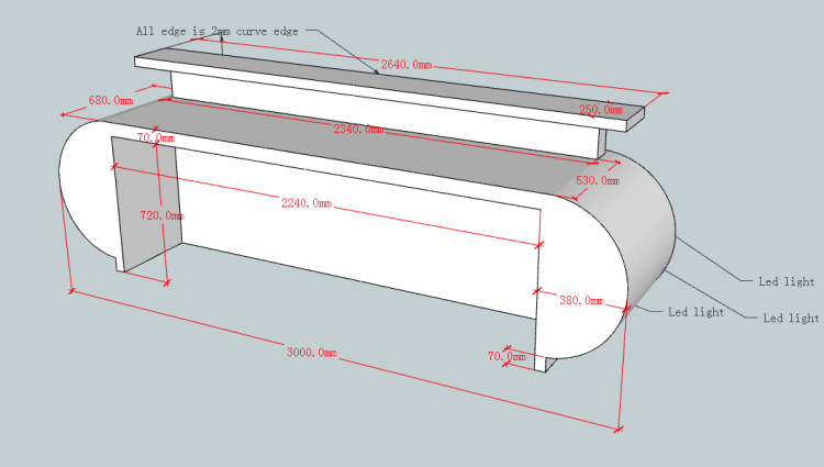 3D darwing -behind 