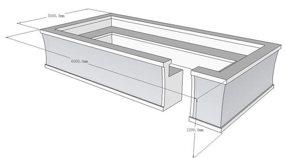 Unique Square Large Bar Counter Furniture Manufacturer