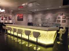 illuminate Led Lighting Luxury Wine cocktail Bar Counter
