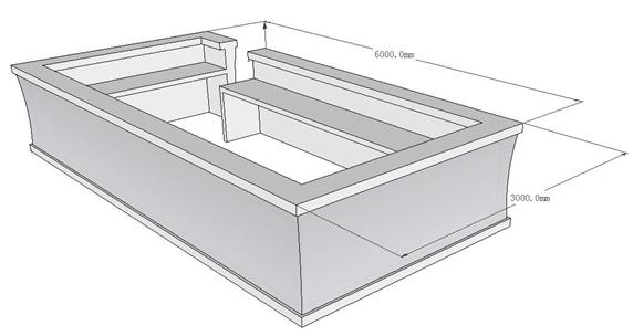 Unique Square Large Bar Counter Furniture Manufacturer